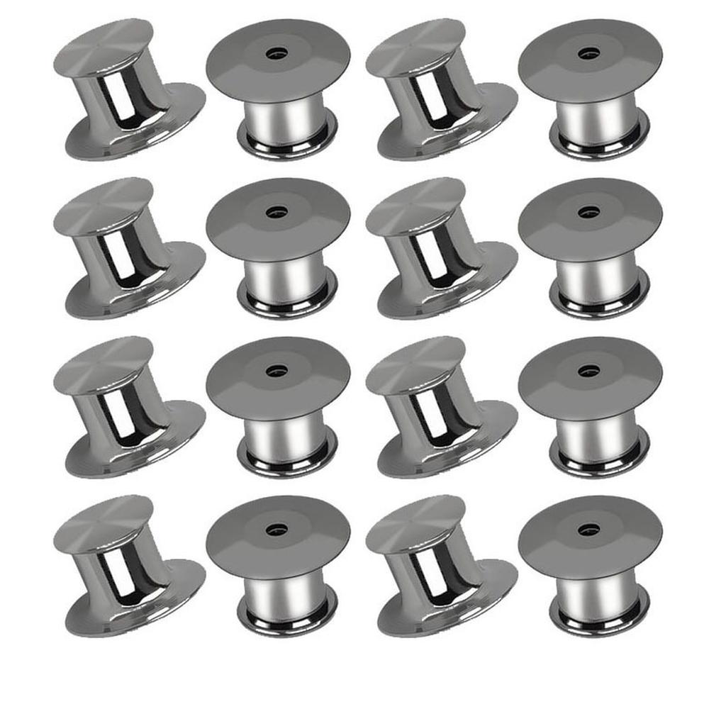 In-Stock Cross-Border Badge Brooch Parts – Flat/Circular Head DIY Pin Jewelry Clasps