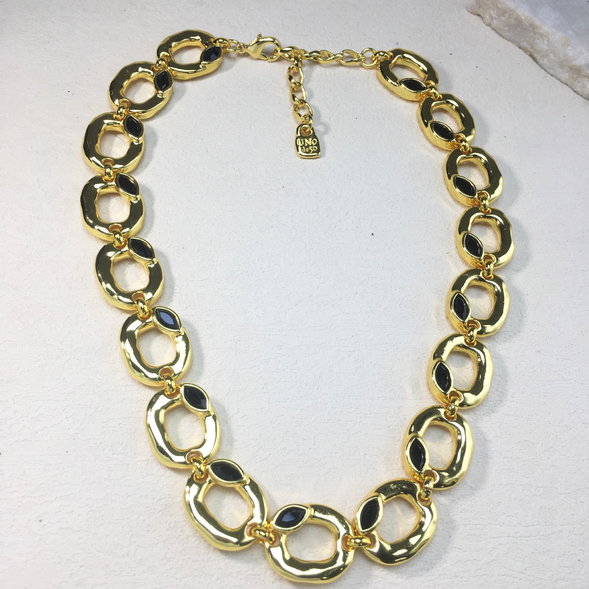 UNOde50 Women s Best-Selling Geometric Necklace: 2024 Creative Design Romantic Jewelry Gift in Europe & America