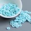 10g DIY Solid Color Polymer Clay Beads for Bracelets & Necklaces - Handmade Spacer Beads