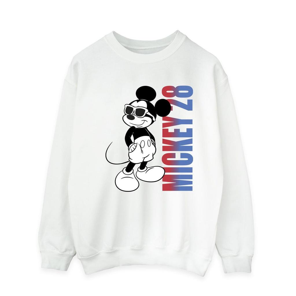 Disney Mens Mickey Mouse Gradient Sweatshirt