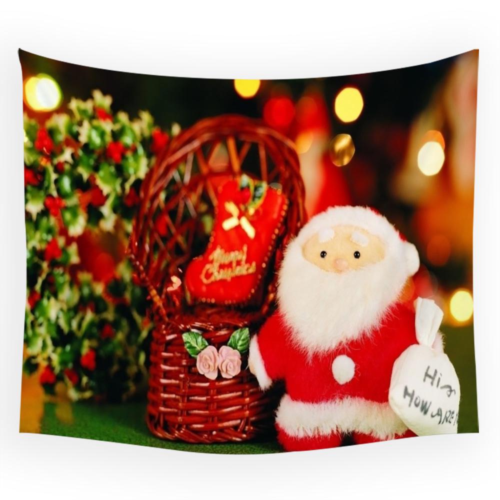 

Психоделический лось Луна, Рождественское украшение, гобелен, канун Рождества, Новый год, праздничная атмосфера для дома 100x75cm