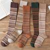 Women's Autumn Retro Fashion and Versatile Long Leg Calf Stacking Socks