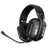 Wireless Headset Over Ear Headphones 2.4GHz/BT 5.3/Wired Gamer Headphones with Noise Canceling Microphone for PC Meeting Music