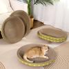 Cat Scratching Board Protect Furniture Grinding Claw Toys Oval Corrugated Paper Wear-resistant Cat Nest Cat Accessories