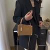 Light luxury high-end bag women's fashion simple shoulder messenger bag niche design commuter handbag