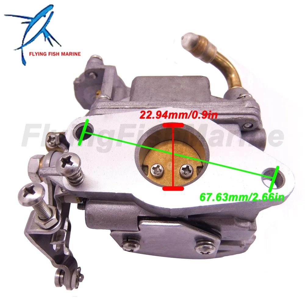 Outboard Engine 5040793 Carburetor Assy for Evinrude Johnson OMC Boat Motor 4-Stroke 9.8HP
