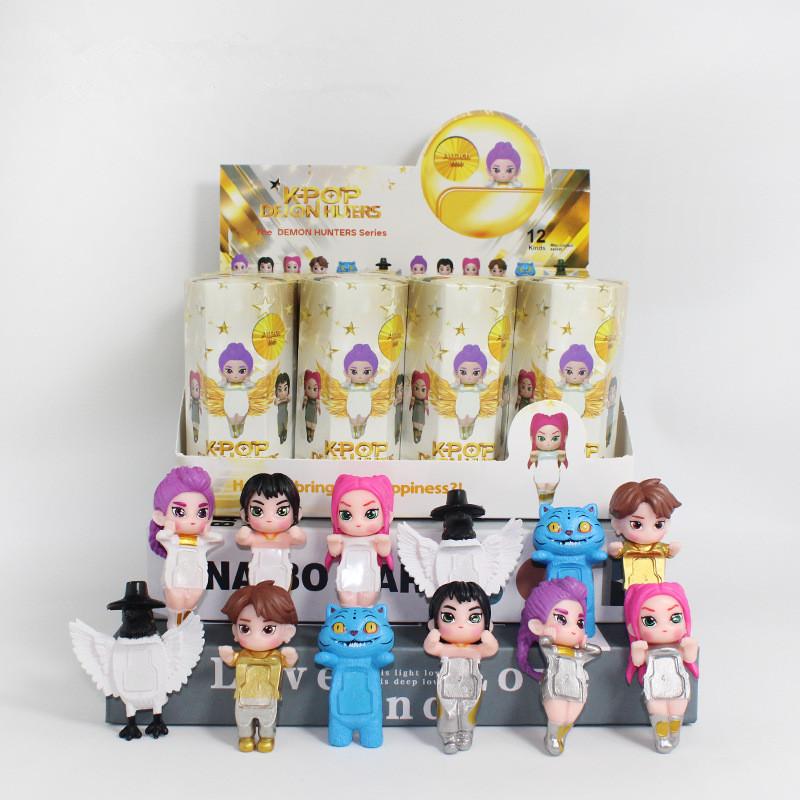 2025 K-pop Devil Hunter Boîte Aveugle Série Figurines Anime Poupées Figurines Cadeaux Parfaits pour Anniversaire Fans Boîtes Aveugles Aléatoires