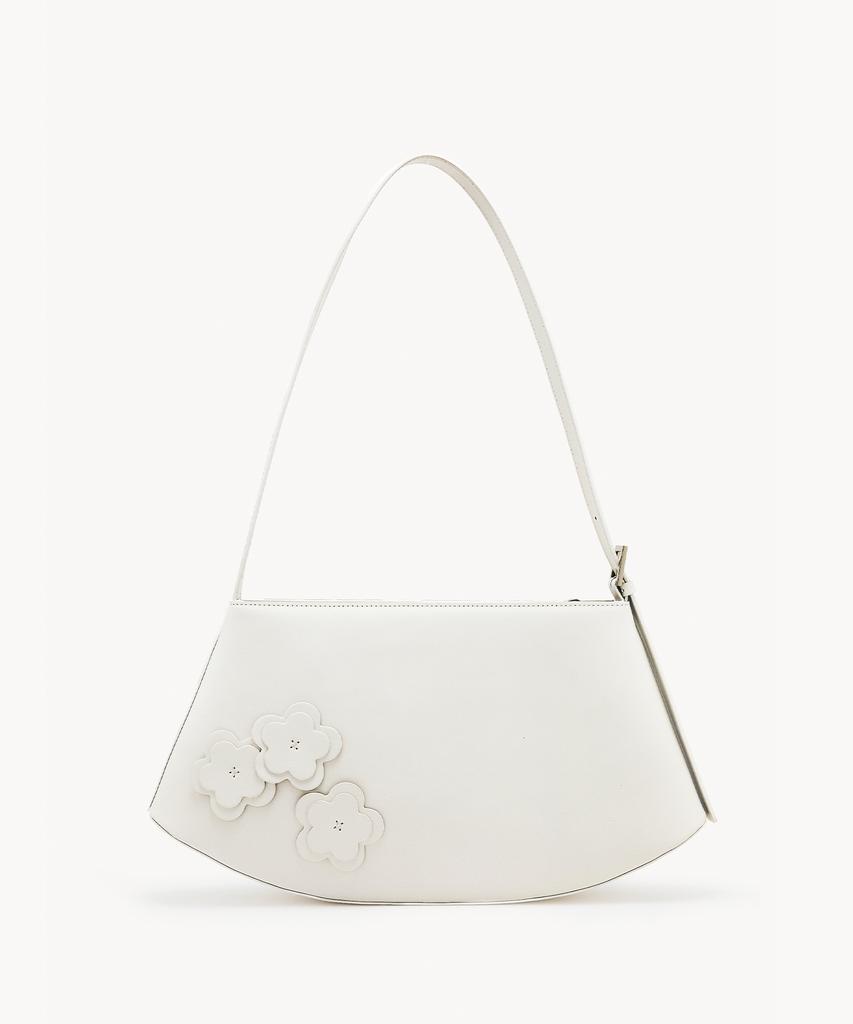 Clave Mia Flower White Tote Bag