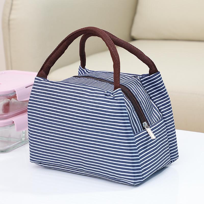 Insulated Bento Lunch Bag with Lunch Box Storage for Work, School, or Street Vendors
