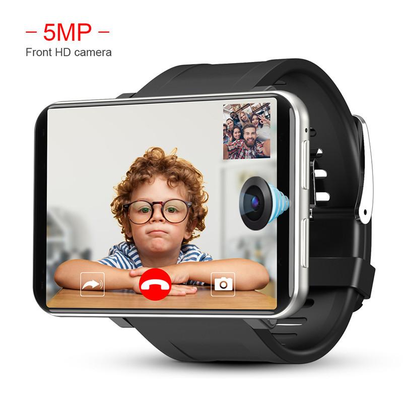 4G Android Sports Smart Watch 2.86 Inch IPS Screen 3G RAM 32G ROM BT4.0 5MP Camera 2700mAh Battery NFC GPS WiFi Smartwatch