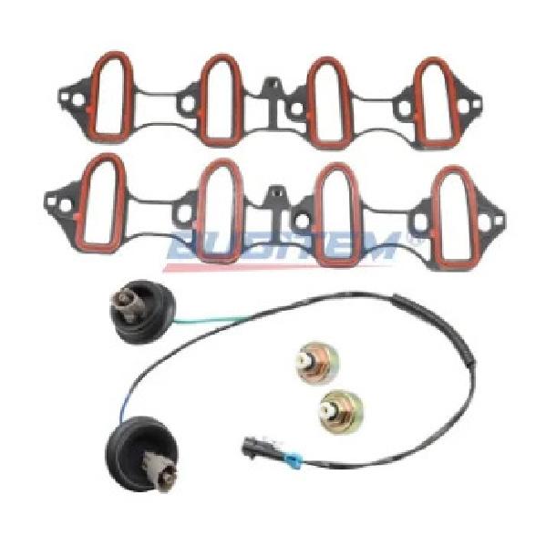 Knock Sensor Wire Harness Kit With Intake Manifold Gasket Kit For Chevrolet LS1 LQ9 LS6 4.8L 5.3L 5.7L 6.0L 12589867 12601822 89060413