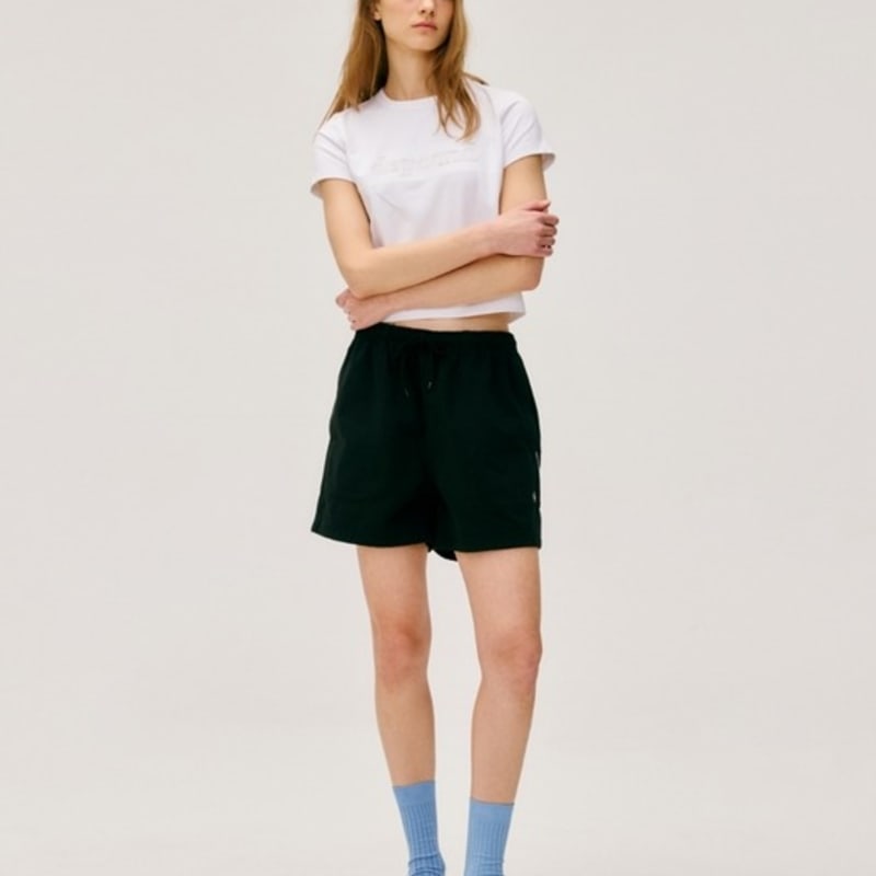 DEPOUND Mercerized Cotton Logo Socks - Blue