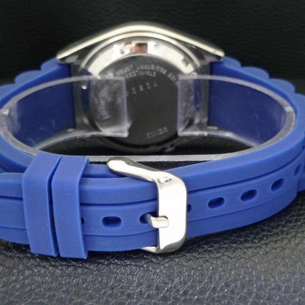 SEIKO AUTOMATIC 7009A JAPAN MENS VINTAGE BLUE COLOR DIAL WATCH a701473-5