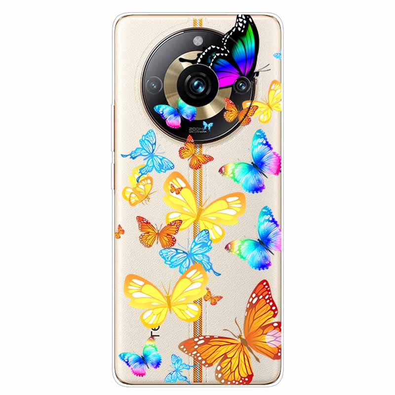 For Realme 11 Pro+ Plus 5G Case Transparent Cute Soft Silicone TPU Coque for Realme 11 Pro Phone Cover Realme11 Pro Plus Clear
