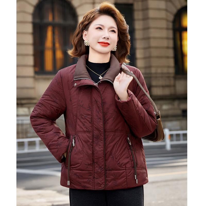 Hodo Women's Short Padded Winter Coat for Seniors