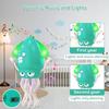 Dancing Octopus Crawling Toy with LED Lights & Music, Baby Tummy Time Crawl Toy, Christmas Birthday Gift for 1 2 3 Year Old Girls Boys