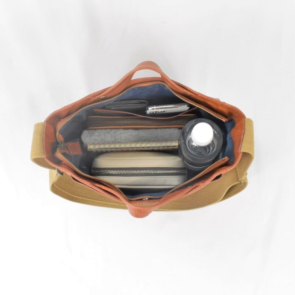POPPY Shoulder Bag Camel [Full Tuck] 2-Way 7M1-1125/CA