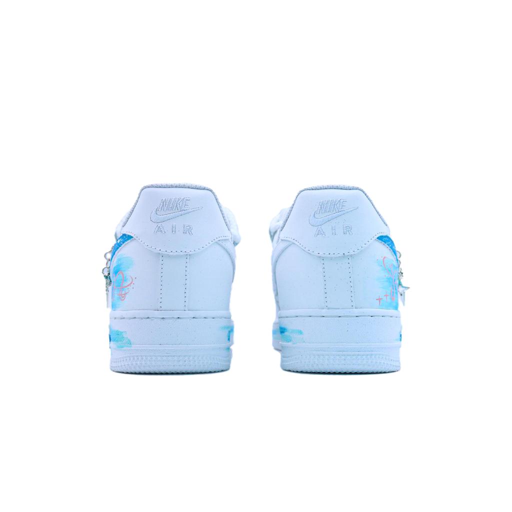 Nike Air Force 1 12 Constelaciones, Escorpio Resistente a la Abrasión, Transpirable, Antideslizante Zapatillas Bajas para Skateboard CW2288-111(Equipo779- )