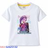 KPop Dämonenjäger Kinder-Cartoon-Print T-Shirt