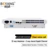 Boyang 32-Channel Phone & Gigabit Ethernet Optical Multiplexer
