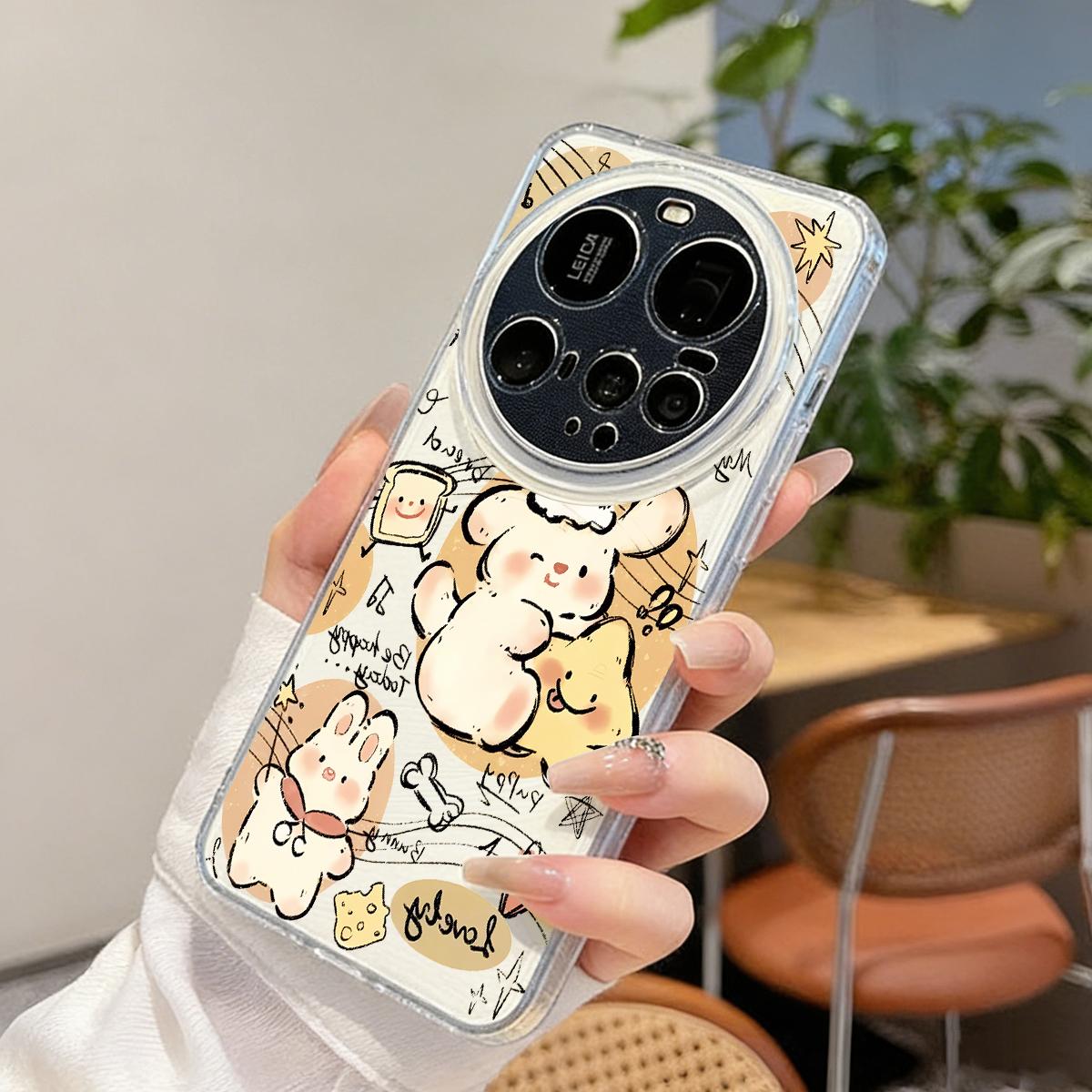 Transparent Shockproof Soft Cover For Redmi Note 13 Pro 5G Xiaomi 14 Ultra Redmi Note 12 13 Redmi Note 10 Pro Xiaomi 13 Ultra TKK-CS4384