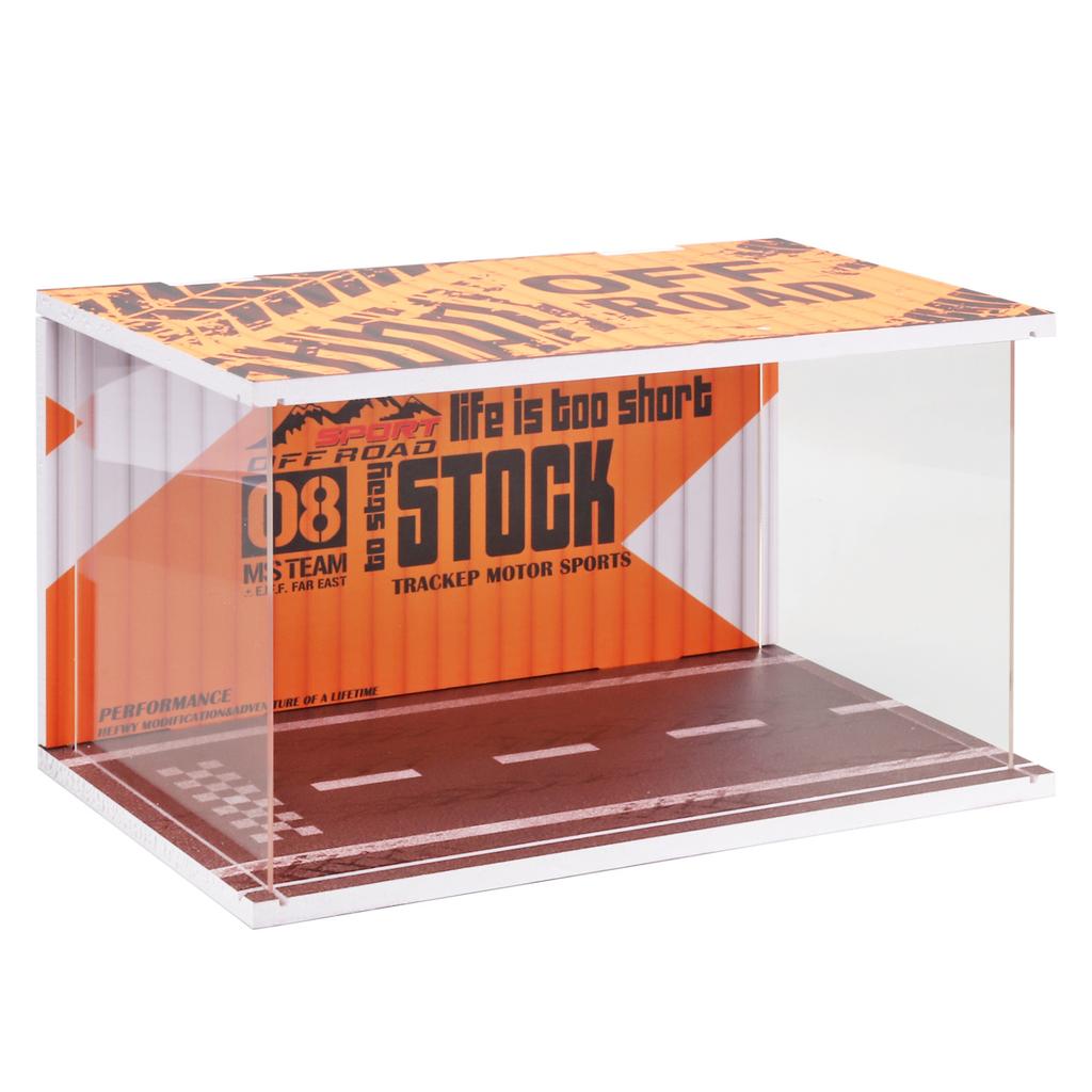 1:24 1:32 Scale Lighting Parking Lot Assembly Toy Diecast Alloy Model Car Garage DIY Scene Collection Display Toy Children Gift