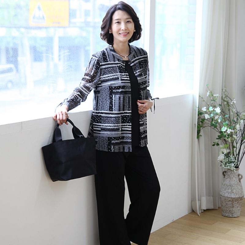 Shiz Madam Karos Sheer Roll Up Sleeve Jacket J31689
