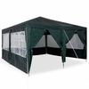 Party Tent Green 400 X 400 X 266 Cm Polyethylene