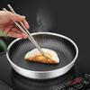 Non-stick Steak Cooking Pan Frying Pan Reusable Frying Pan Stew Pot Induction Cooker Single-sided Honeycomb Frying Pan Cookware