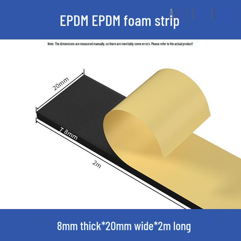 Self-adhesive EPDM Foam Sealing Strip for Cabinets and Electrical Boxes