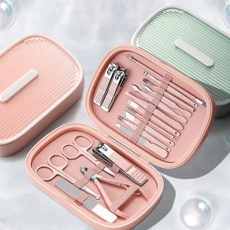 Professional Personal Care Tool Stainless Steel Nail Scissor Nail Cutter SetPedicure Manicure Kit With PP Case