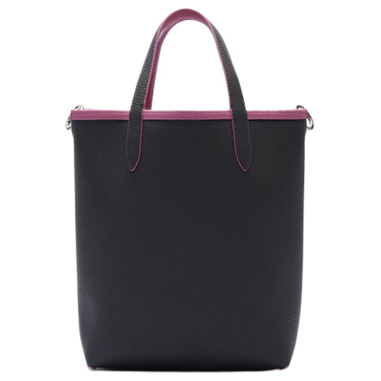Lacoste Fashion Reversible Design Open Tote Bag Women Tote Bags Pink Dark-Brown NF2991AA-Q29