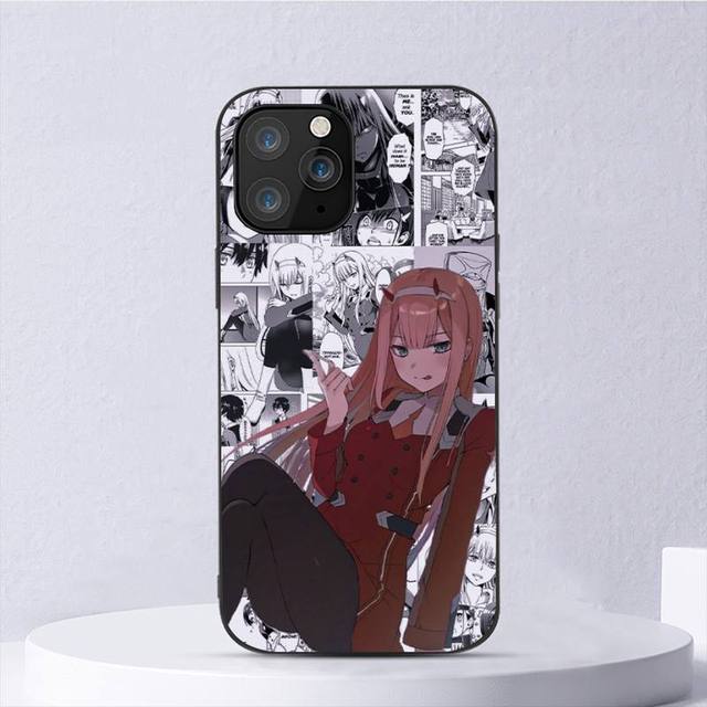 

Чехол для телефона Zero Two Darling In The Franxx 02 для Iphone 11 12 Mini 13 14 Pro Xs Max X 8 7 6s Plus 5 Se Xr Shell iPhone13PROMAX