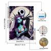 5D DIY Diamond Art Painting Kits for Adults, Skeleton and Bride Full Round Crystal Diamond Kits for Beginner for Home Wall Decorate