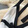 Rochie Maxi Lungă cu Bretele Subțiri pentru Plajă de Vară pentru Femei Sexy cu Decolteu în V și Spate Decoltat Rochie de Seară