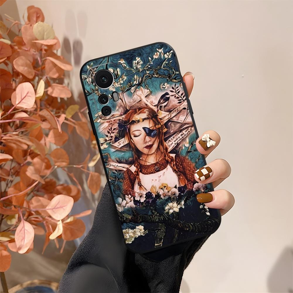 

Cartoon Anne Of Green Gables Phone Case Fundas For Xiaomi 15 14 12 Lite Pro 13 11t POCO X5 M6 M5 X6 X3 F5 F6 Pro Cover POCO F5 Pro