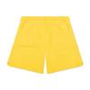 Solid Color Drawstring Straight Leg Casual Shorts Men Bottoms Yellow DA9826-719