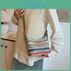 Casual Woven Tote Bag For Women With Tophandle And Polyester Lining For Daily Use