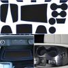Center Console Liner for Nissan Rogue Accessories - 2024 2025, Cup Holder Mat, Door Pocket Pad, Coaster Trim, Non-Slip Dust Interior,  Rubber