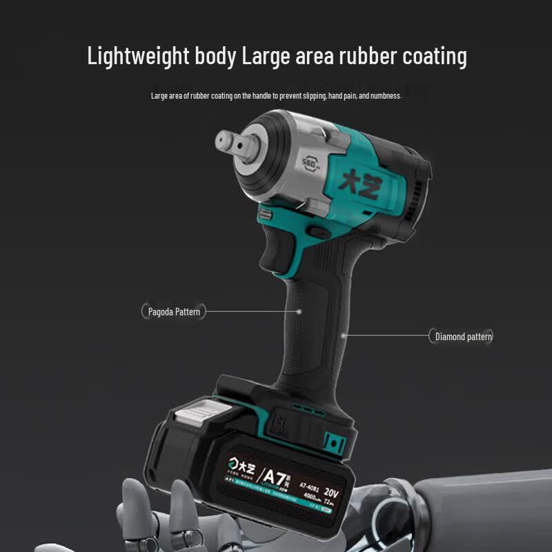 Dayi 20V Cordless Brushless Impact Wrench CN Plug (adapter Included)