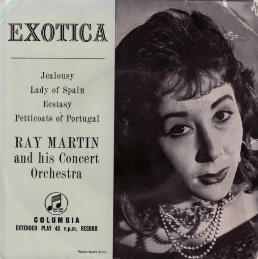 

Пластинка 7 дюймов RAY MARTIN HIS CONCERT ORCHESTRA Exotica SEG7716 Columbia UK Джаз Б/У