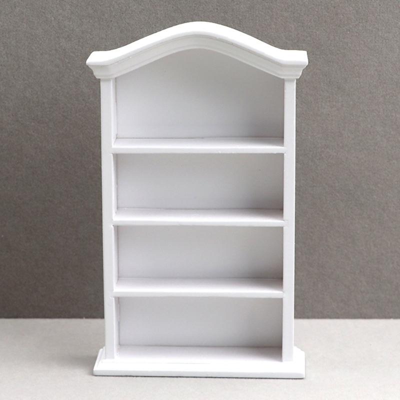 1/12 Puppenhaus Dekoration Miniatur Bücherregal Möbelmodell Realistisches Bücherregal für Spielszene Möbel Kinderpuppen Zubehör