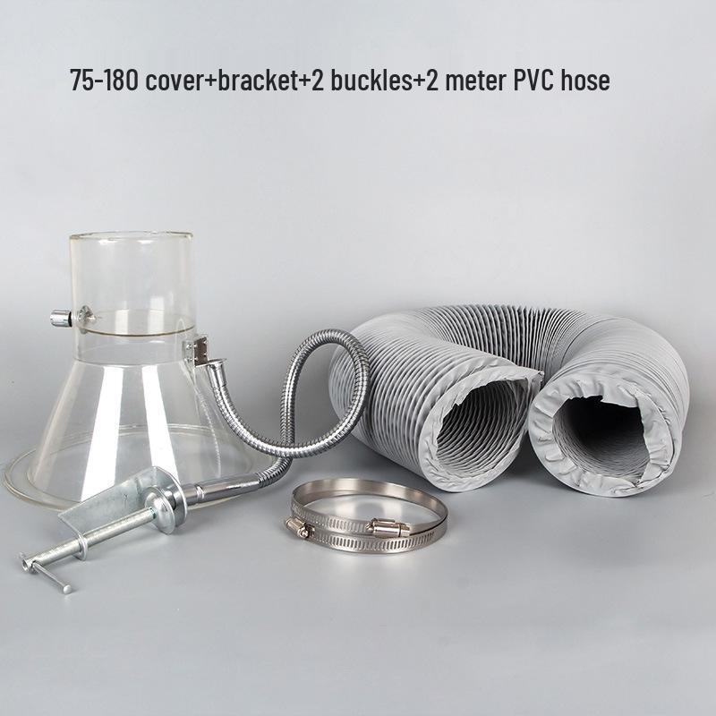 Konektor ústí digestoře pro odsávání pájecích výparů - Dostupné ve velikostech 2,5, 3 a 4 palce