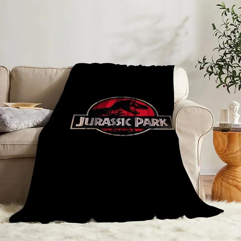 Fluffy Blanket  J-Jurassic Park Bed Sofa Camp Nap Bedroom Decor Bedspread Soft Fleece Home Textile Birthday Wedding Gift Blanket