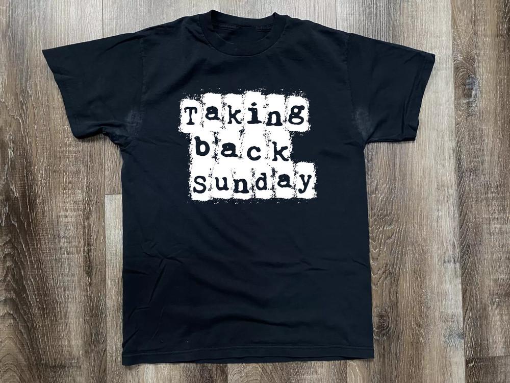 Taking Back Sunday Logo Classic T Shirt Full Size S-5XL Unisex T-Shirt XL