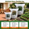 Non-woven Fabric Plant Winter Protection Cover with Clear Window Windproof Frost Protection Plant Bag with Drawstring Zipper