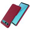 For Sony Xperia 10 VII Phone Case Cloth Texture Anti-Scratch Protective PC Back Cover