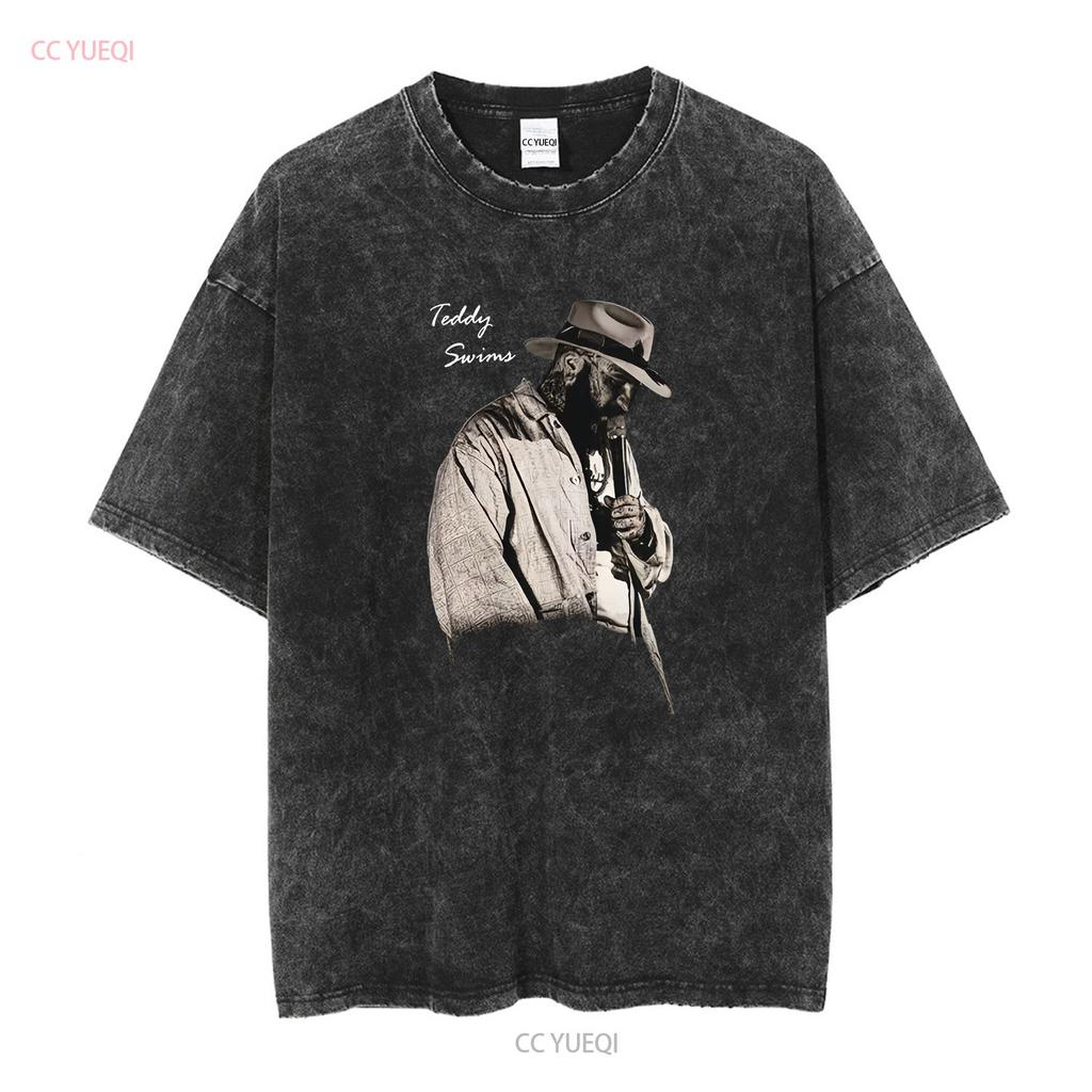Teddy Swims Ho Provato Di Tutto Tranne La Terapia Tour Concerto Maglietta 7815104 vintage Lavata grafica Leggermente uomo Unisex