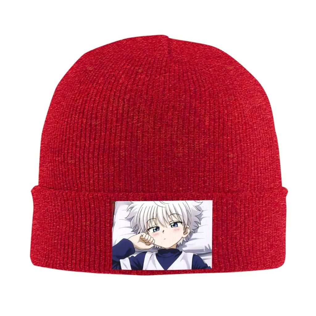 Anime Hunter X Hunter Warm Knitted Cap Winter Knit Bonnet Hat Skullies Beanies Hip Hop Caps for Unisex