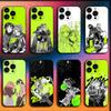 The Green Yuri Guy KiniOto Manga Phone Case For iPhone 16,15,14,13,12,11,Pro,XS,Max,XR,Plus,E,Mini Soft Black Cover